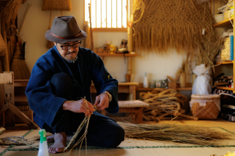 川越、藁竹茅の高橋圭三さん