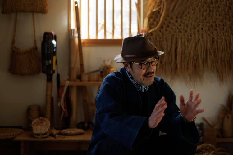 川越、藁竹茅の高橋圭三さん