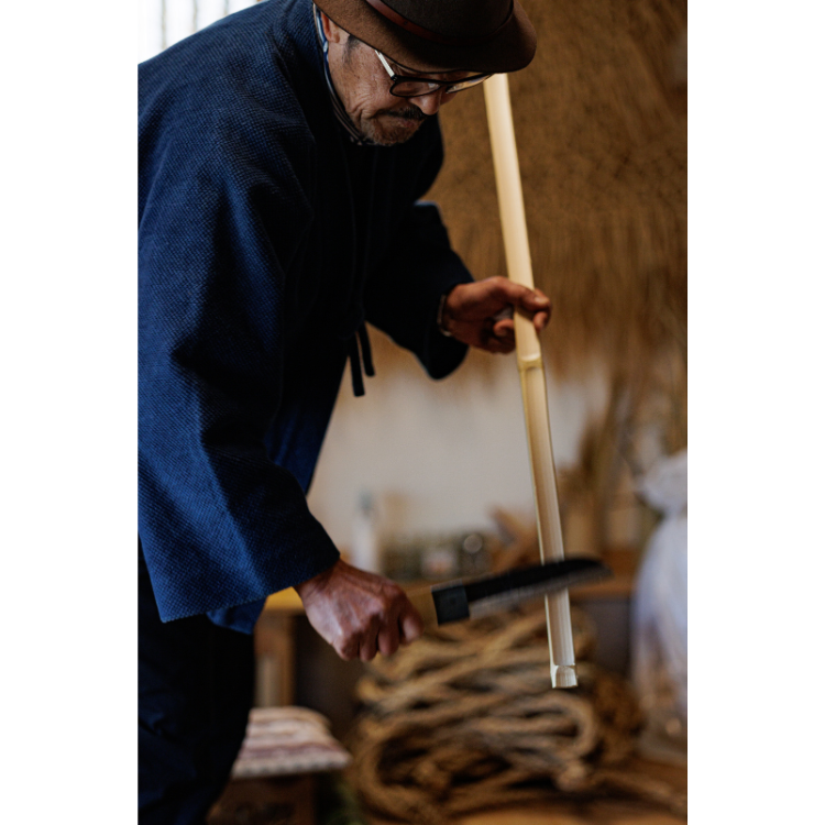 川越、藁竹茅の高橋圭三さん
