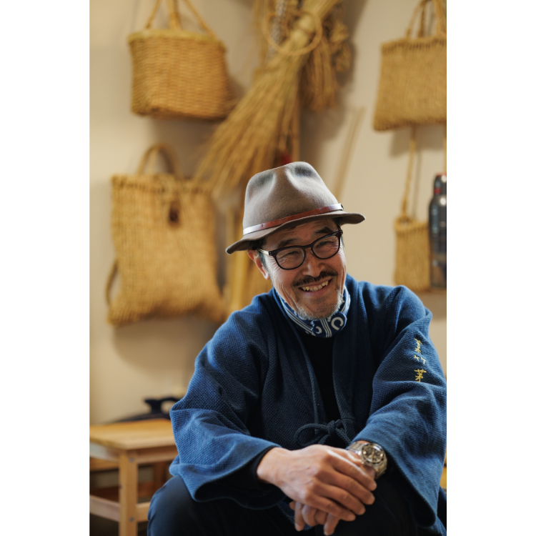 川越、藁竹茅の高橋圭三さん