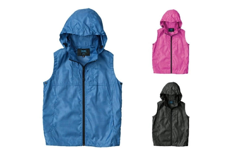 KU92160空調服®　ベスト（フード付・キッズ