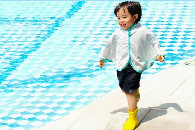 クール ポンチョ ファン付