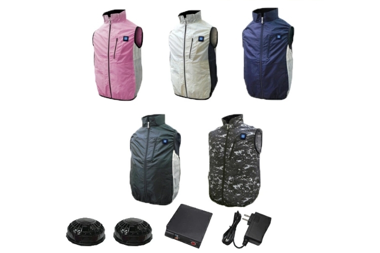 BRAIN ブレイン 胸スイッチ7.4V 空調ベスト