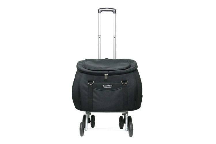 6. ファンタジーワールド 多機能 ペットカート  L ブラック ～12kg