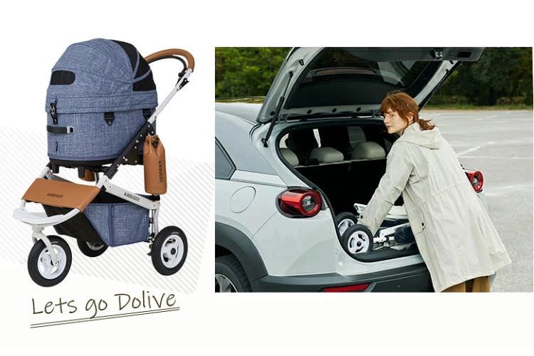 8. AIRBUGGY DOME3 SET コット&フレーム フルセット