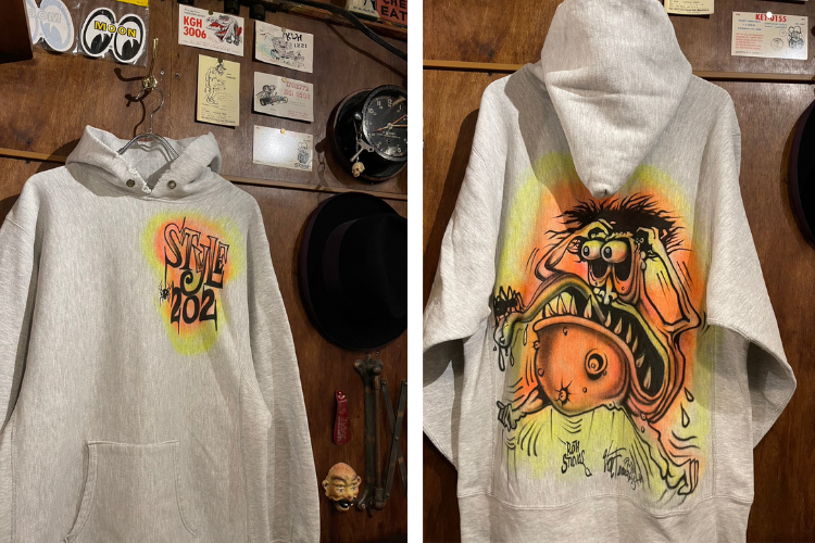 ’80s Champion REVERSE WEAVE Von Franco エアブラシアート