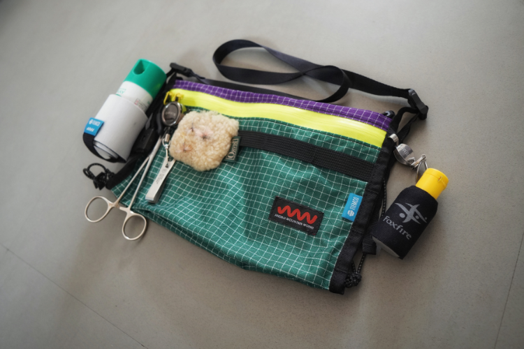 JINDAIJI MOUNTAIN WORKS × TIEMCO  FISHING POUCH