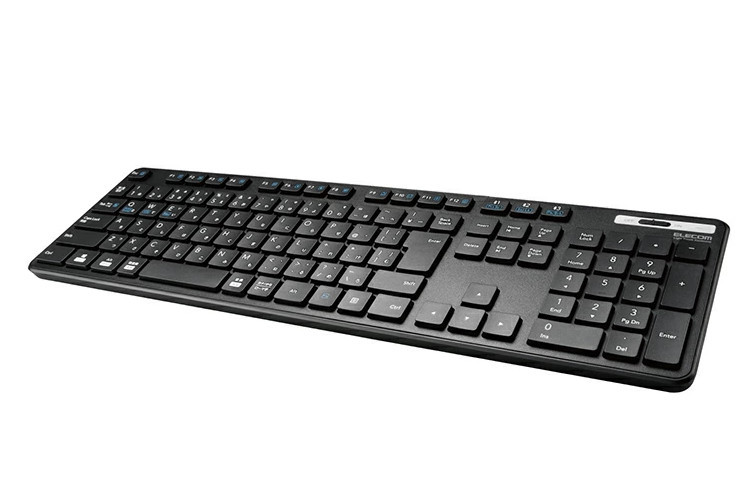 エレコム Bluetoothフルキーボード TK-FBM120KBK