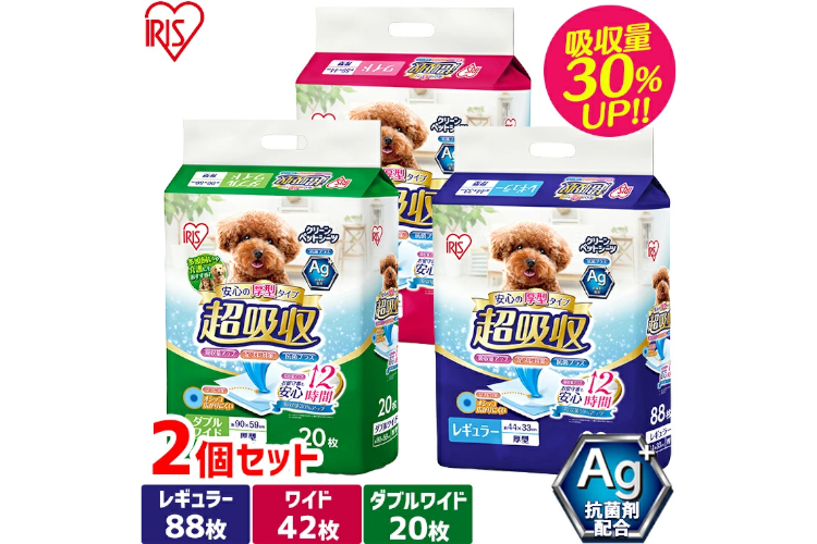 アイリスオーヤマ 超吸収ペットシーツ レギュラー厚型