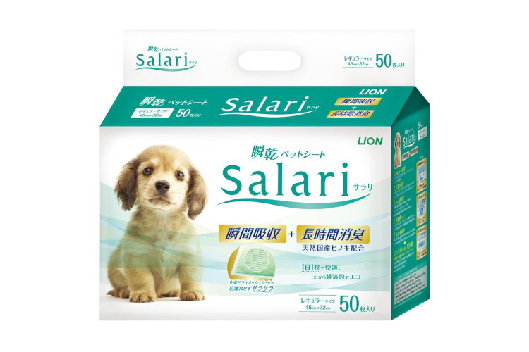 ライオン サラリ Salari 瞬乾ペットシート レギュラー 50枚入 LIONPET