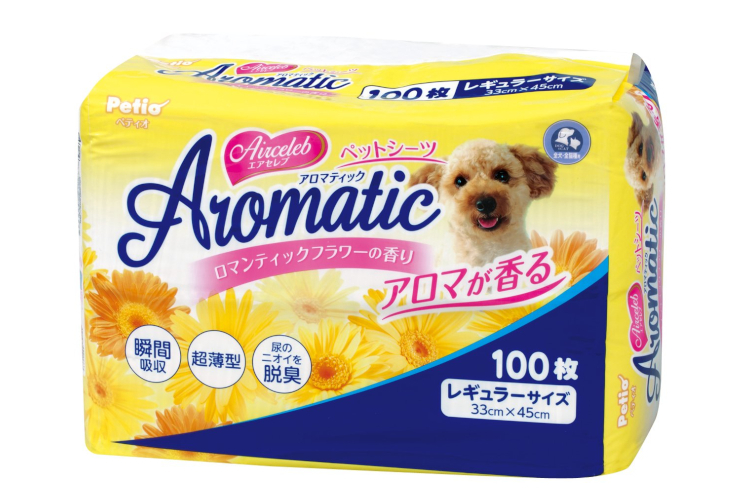 ペティオ (Petio) エアセレブ アロマティック ペットシーツ レギュラー 100枚入