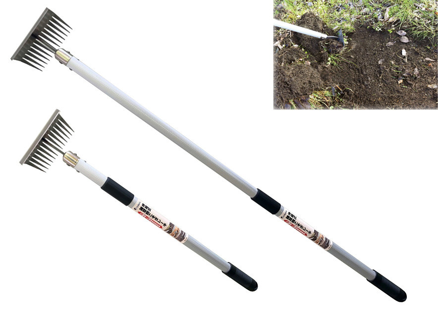 大進 伸縮式根こそぎレーキ 