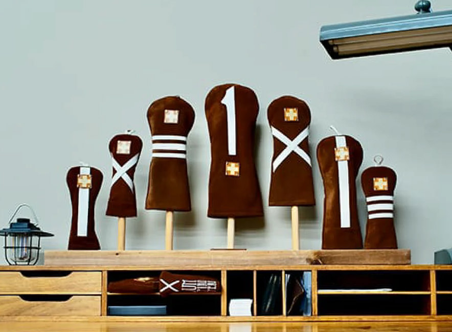 木の庄帆布 KinoshoTRANSIT
スウェード ヘッドカバー 