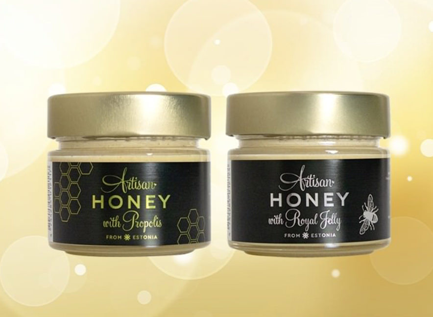 二種類から選べるアーティサンハニー 
プロポリス配合／ローヤルゼリー配合 2,490円