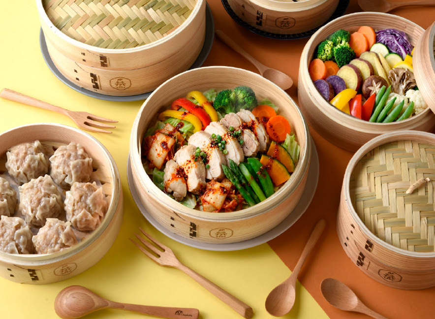 杉×竹ハイブリッド型 せいろ蒸し器 1,630円～