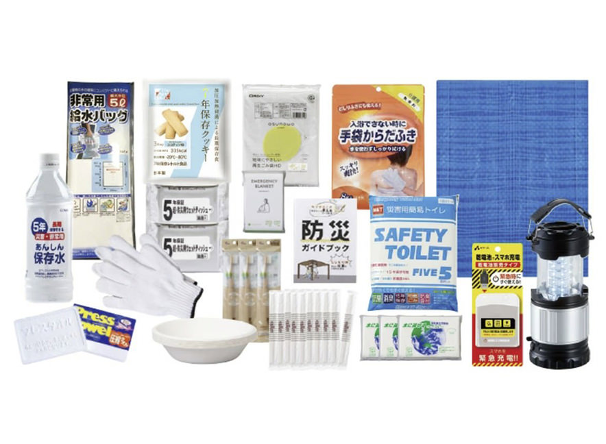 防災セット（中身のみ） 14,980円～