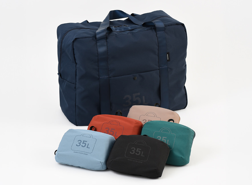 MILESTO UTILITY ポケッタブルボストンバッグ 35L 