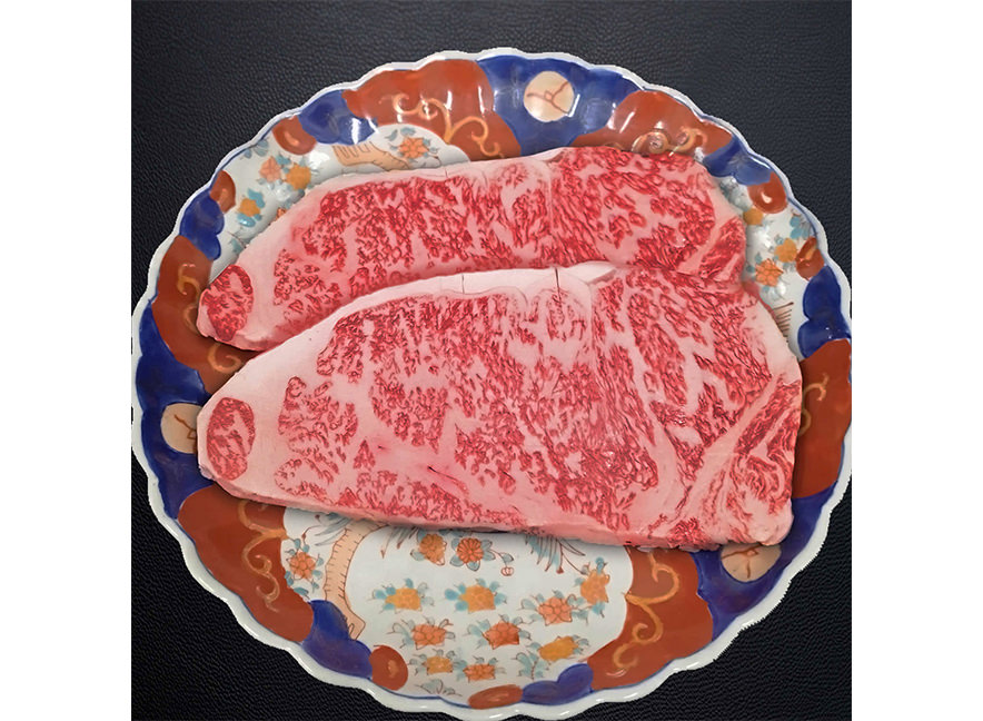 ステーキの王様 ブランド黒毛和牛 
鹿児島黒牛サーロインステーキ  