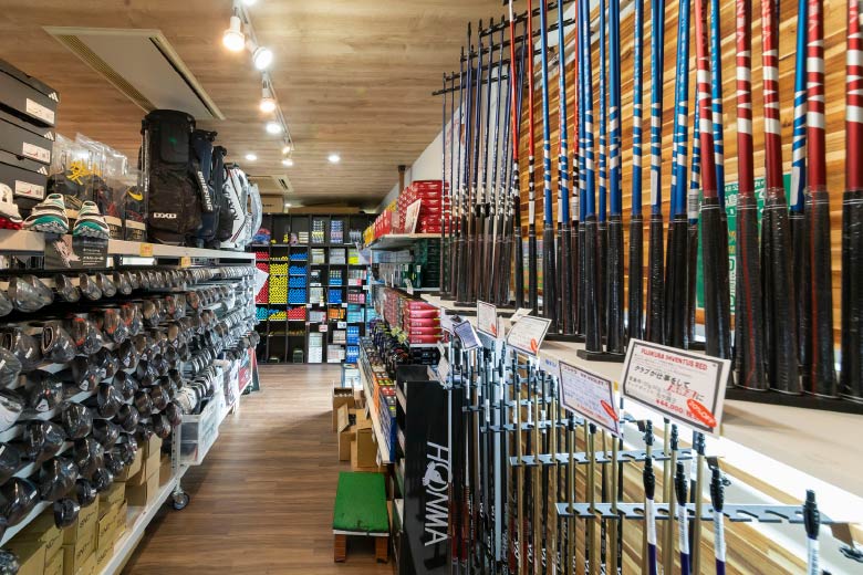 どんなオーダーにも応えられる圧巻の品揃え